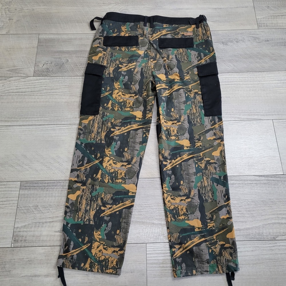 🪖Monet Skateboard Pants Mens 34 (fits 38x30) Camo Cargo Streetwear Baggy NWOT - Picture 5 of 16